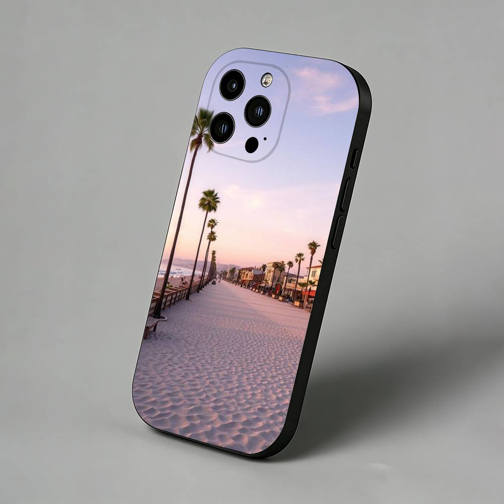 Travel Los Angeles California Phone Case for iPhone 17 Air 16 Pro Max 16e 15 Plus 14 13 Mini 12 11  Back Cover