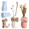 DIY Flower Pot Craft Silicone Mold for Epoxy Resin Casting Handmade Concrete Vase Home Decor Ornaments Making Tool