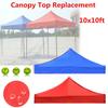 Tecido de Tenda de Quatro Cantos de Reposição 3x3m/3x4,5m Cobertura Superior Dobrável à Prova de Chuva Pavilhão Cobertura Superior de Gazebo de Reposição