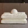 Soft Support Silk-Infused Neck Pillow Side Sleepers Single Bedding Lightweight Comfort Cushion