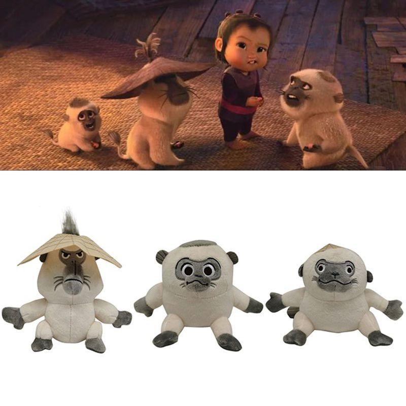 Adorable Raya And The Last Dragon Plush Set Featuring Soft Stuffed Tuk Tuk Monkey And Dyan Toys