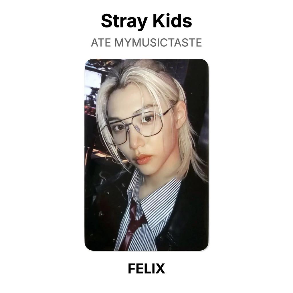 Stray Kids ATE MYMUSICTASTE Official Photocard