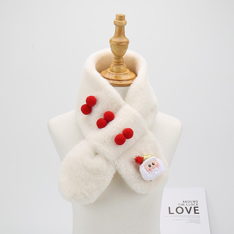Children's Cute Cartoon Winter Scarf - Korean Style for Boys and Girls