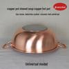 FATTBAO Multi-purpose Thick Copper Pot