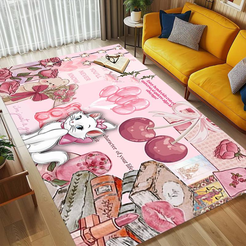 Pink Romance Living Room Nonslip Area Rug Soft Carpet For Bedroom Game Playroom Sofa Office Home Decor Doormat Christmas Gift C922262