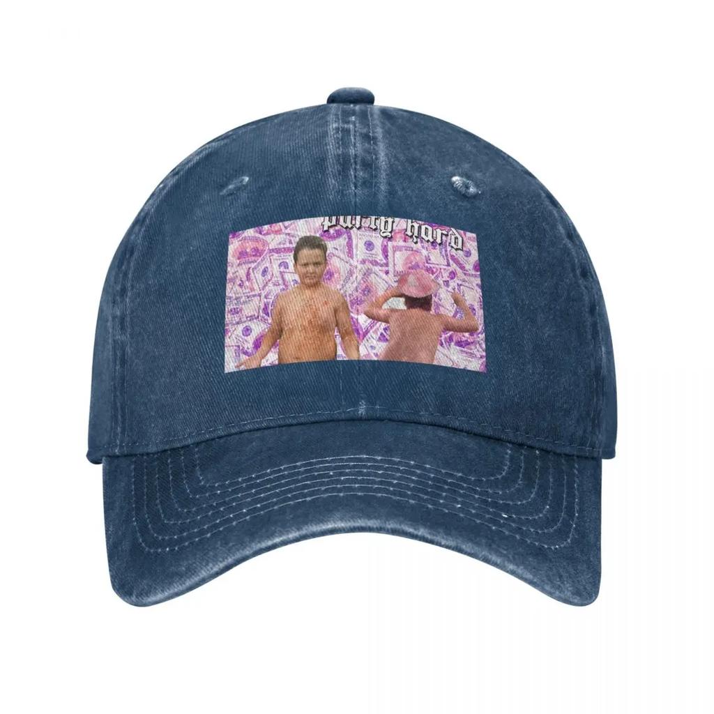 Gibby Party Hard Gibby MemeCap Baseball Cap Golf Wear beach hat Cosplay sun hat Women Unisexs