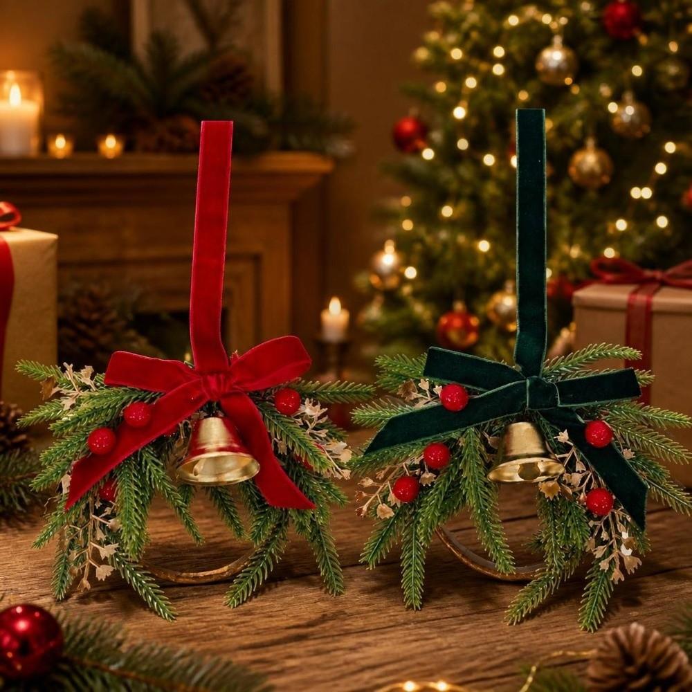 Exquisite Xmas Tree Pendant Retro Christmas Decoration Bells Christmas Jingle Bells for Xmas Tree