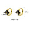 Elegant Four-leaf Clover Earrings Trendy and Simple Women's Earrings