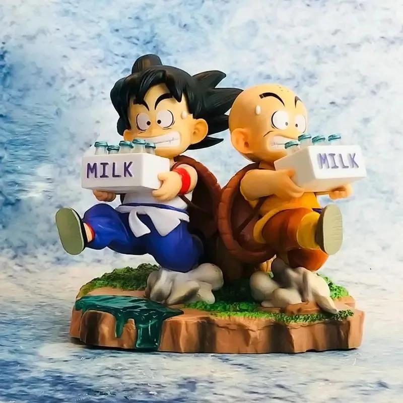 

Dragon Ball Z Son Goku Kelin Send milk Action FigureCollection Manga Model Kid Toys Gift 15cm