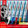 Genuine MG Gloss Paint Pen - Red, Black, White, Gold Tire Marker Touch-up, Long-lasting and Fade-resistant.