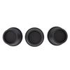 6Pcs Furniture Risers Round Plastic Furniture Lift Riser For Bed Table Couch Black 2.8in