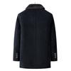 New Men's Chenier Medium and Long Lapel Fur Collar Mink Plush Removal Liner Cold Resistant Coat Men's Jacket