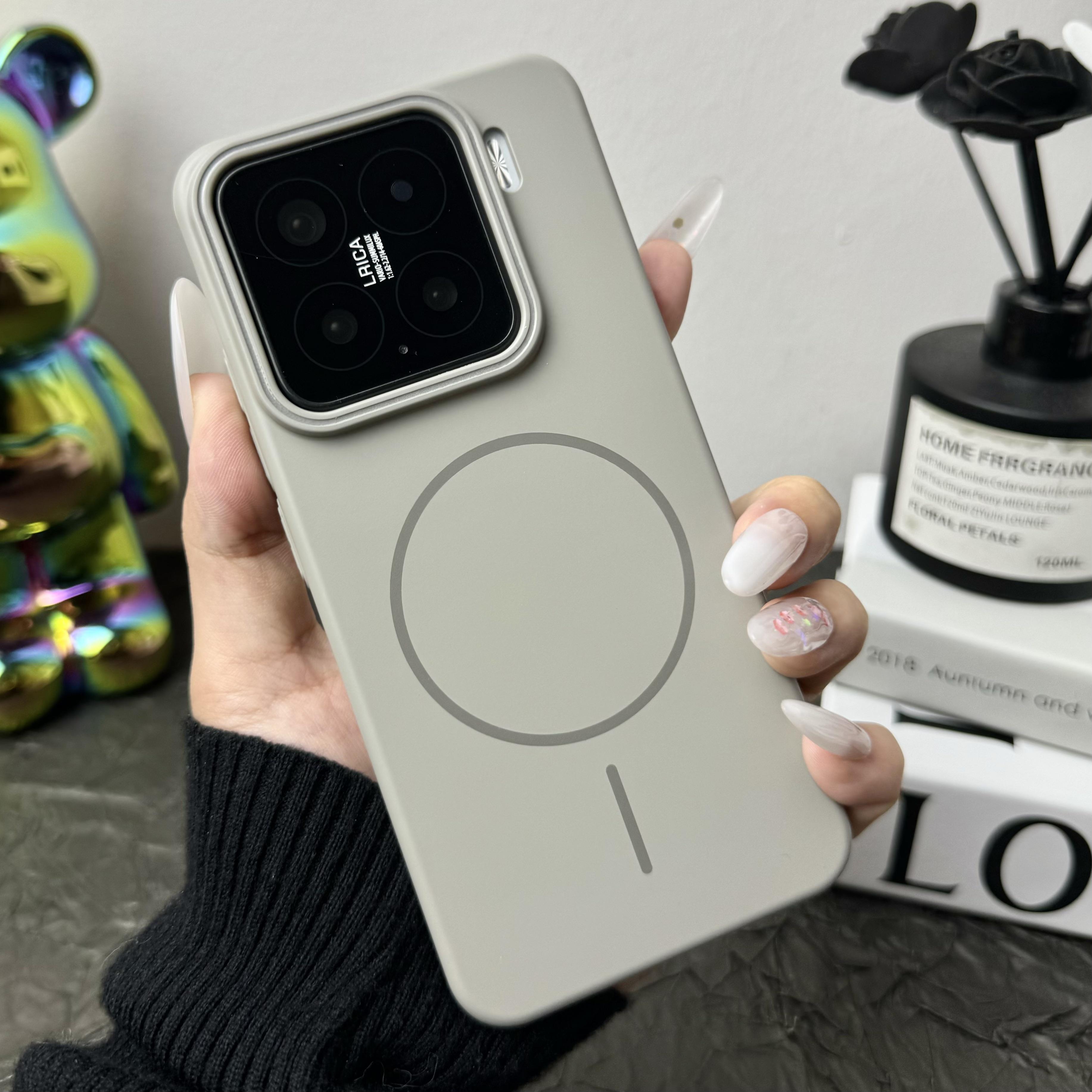 

Матовий Тонкий Жорсткий Магнітний Чохол Для Xiaomi 15 14 13 Poco F7 X7 F6 Redmi K80 K70 Note 14 13 Pro Ultra Для Magsafe Суцільна Задня Кришка For Xiaomi 15
