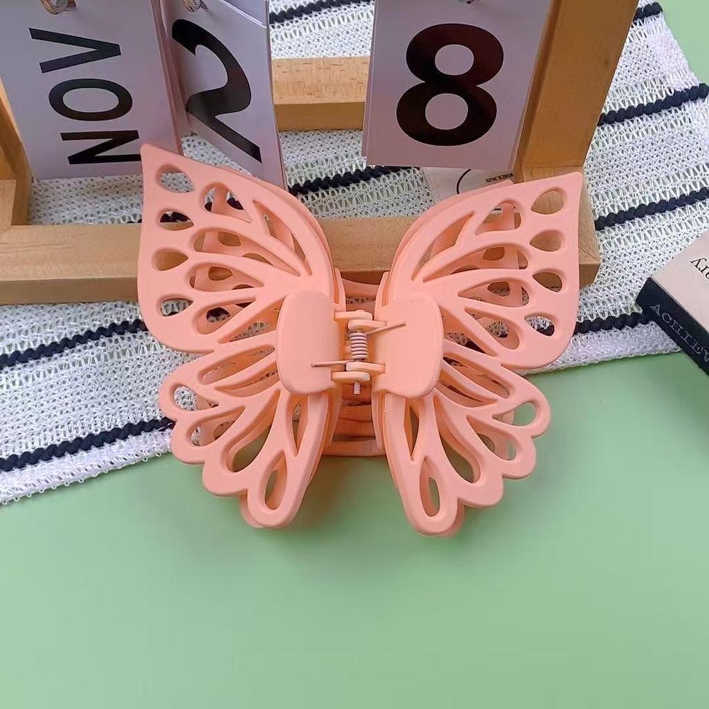 Elegante Pinza per Capelli a Doppia Struttura a Forma di Farfalla - Pinza a Squalo di Alta Qualità per Donne