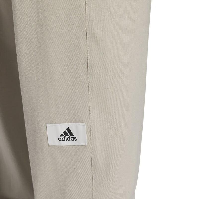 adidas Logo Print Sports Casual Pants Men Bottoms Gray IN6511