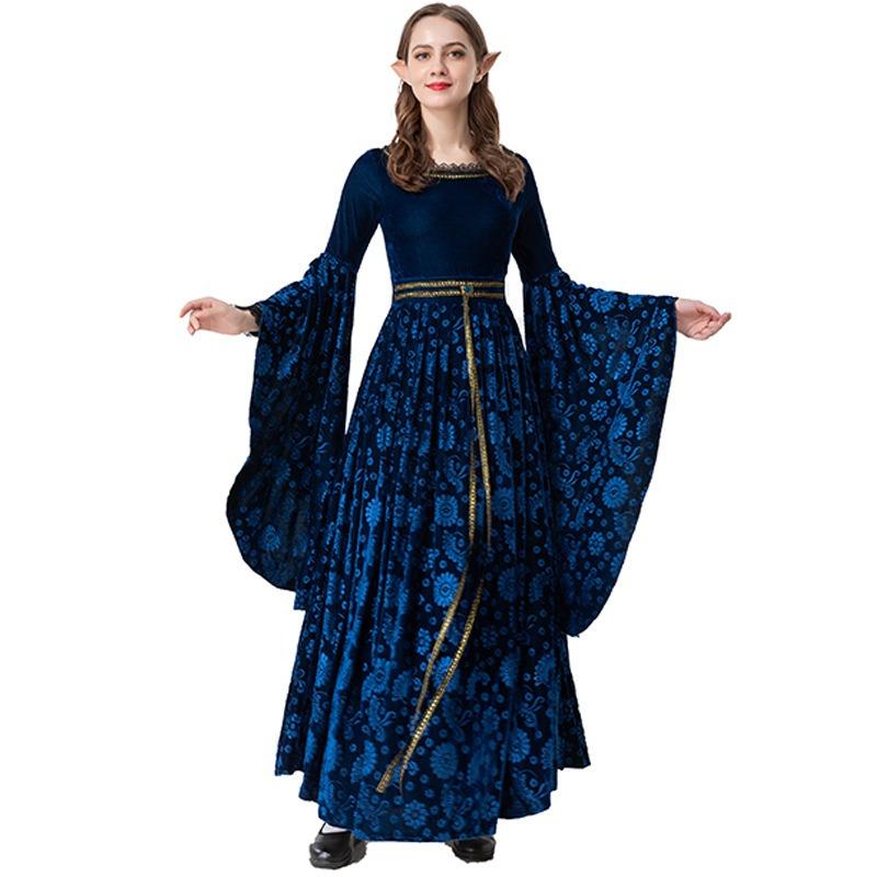 Halloween queen costume queen costume medieval adult female aristocracy European retro court elf costume