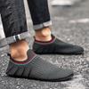 YRZL Men Thin Bottom Driving Moccasins High Quality Male Walking Shoes Breathable Mesh Casual Loafers Soft Comfortable Man Shoes