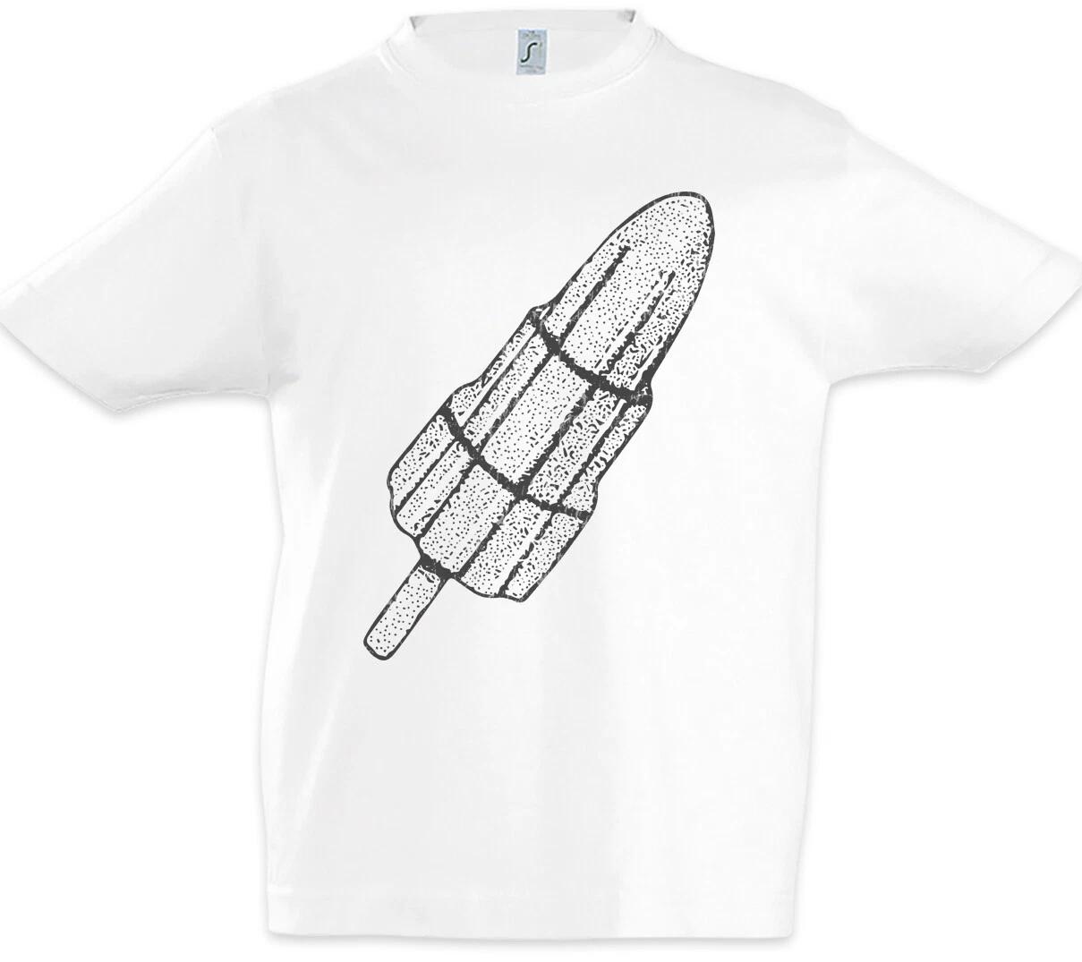 Rocket Ice I Kids Boys kids boys T-Shirt Cream Astronaut Fun Rocket Ice Space 120