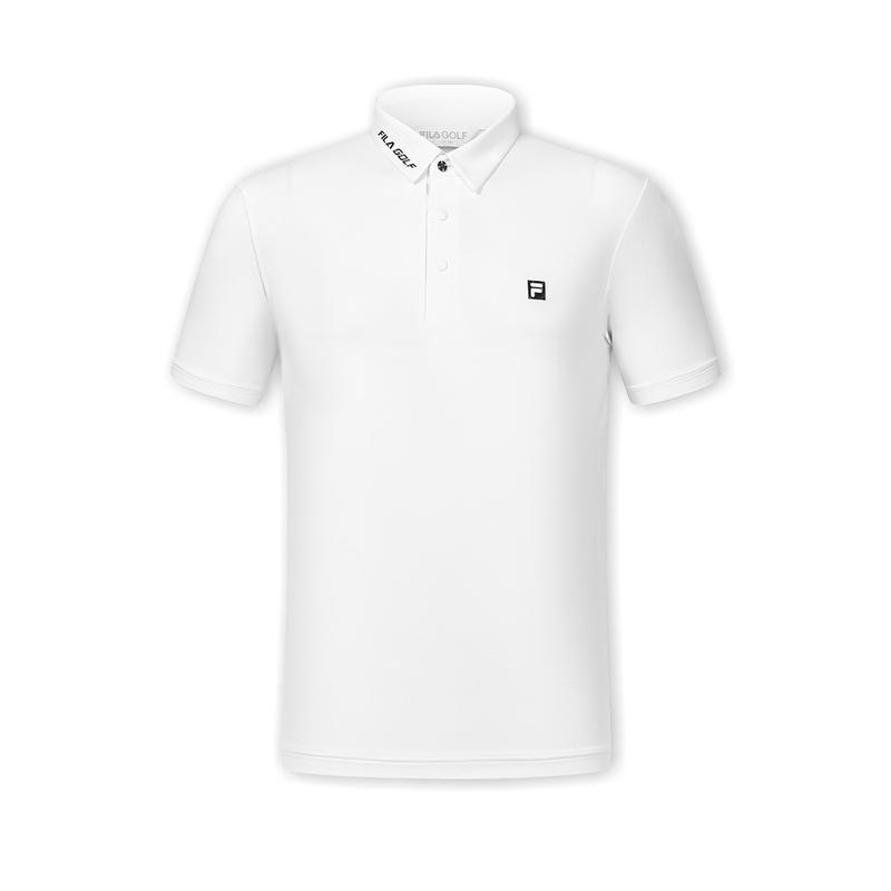 

New FILA Polo Shirt Men s Jade White A61M425107FWT 180/100A/XL