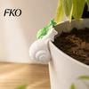Desktop Decoration Art 3D Printed Climbing Snail Decor, Flower Pot Hanging Ornament, Cute Mechanical Balance Ornament Garden Plant