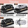 Car Model 1:36 Alloy Bugatti Night Voice Kids Toy With Sound And Light For Children