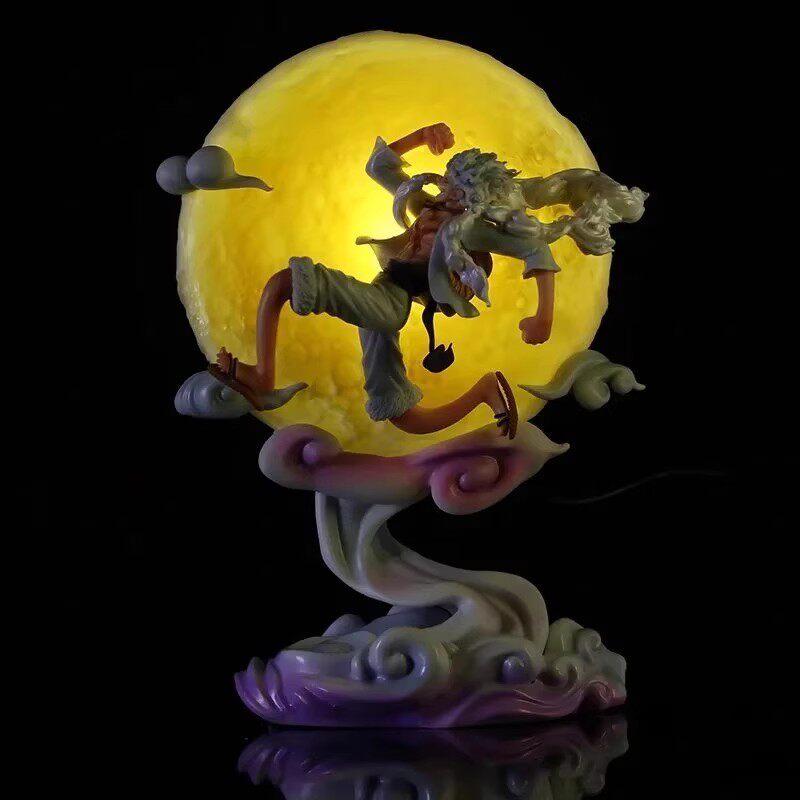 Anime Luffy One Piece Figure Anime Action Figures Collectible Model Q Version Funny Toys for Children Surprise Gift Decor