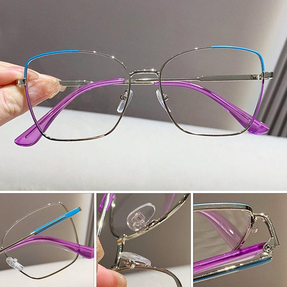 Blue Ray Blocking Anti-Blue Light Glasses Ultralight Eye Protection Computer Goggles Metal Optical Spectacle Eyeglass Office