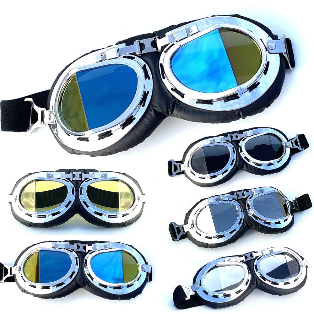 Outdoor Sports Glasses Retro Wind Four Seasons Motorcycle Goggles Classic Helmet Protective Goggles Riding Goggles