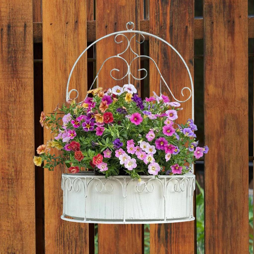 Detachable Wall Mounted Planter 11.8x17.7inch Accessory Hanging Flower Container