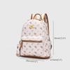 Zaini Moda Donna 2025 con Ornamento Orsetto Piccoli Daypack da Esterno per Viaggio per Signore Zaino da Pendolarismo con Stampa Pegasus