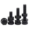 Kaying 8.8 Grade Blackened Hex Bolt & Washer Set