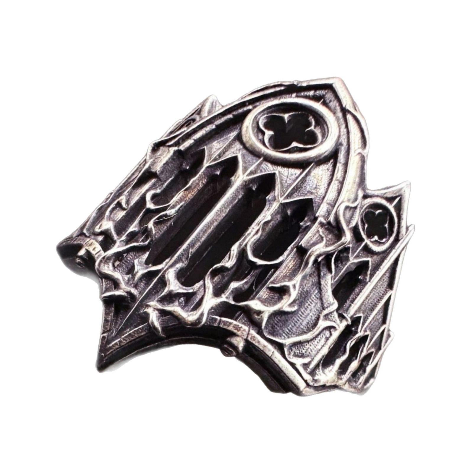 

Регулируемое готическое кольцо с открывающимся окном церкви с крестом, винтажное, темной эстетики, украшение для мужчин и женщин