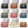 Pu Material Multilayer Handbag With Spliced Color Blocks For Daily Use