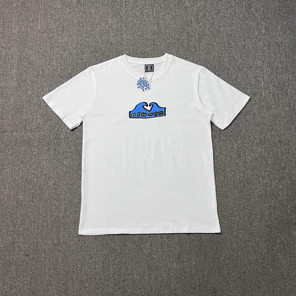 Unisex Casual Loose Fit Printed T-Shirt with Round Neck and Short Sleeves