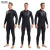 Mens 3mm Fullsuit Wetsuit Diving Surfing Snorkeling Winter Swimming Warm Thermal Chloroprene Neoprene
