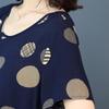 Plus Size Summer Woman Dress Vintage Short Sleeve Print Female Loose Casual Floral Dresses