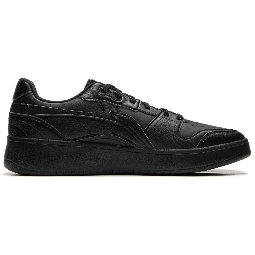 New LiNing Acer Truncatum Slip Resistant Cushioning Abrasion Resistant Low Top Skateboard Shoes Men's Black AGCU515-5