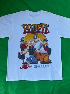 Popeye Cartoon Character Classic Comic T-shirt S To 5XL BA489 Unisex T-Shirt
