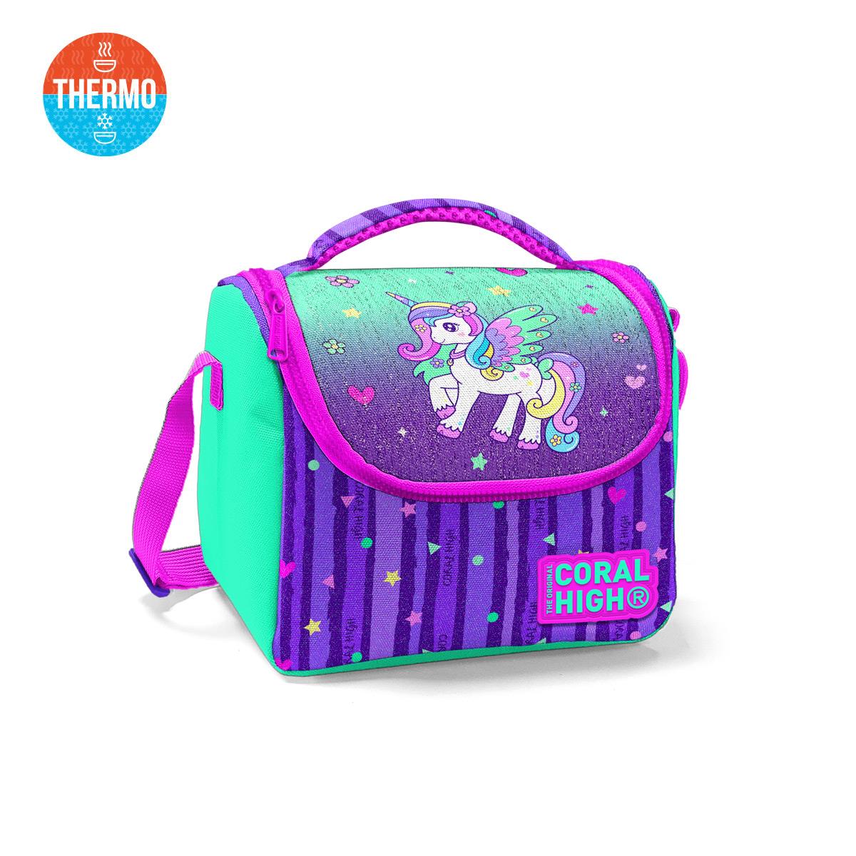 

Термобокс із малюнком Coral High Kids Purple Water Green Unicorn 11868