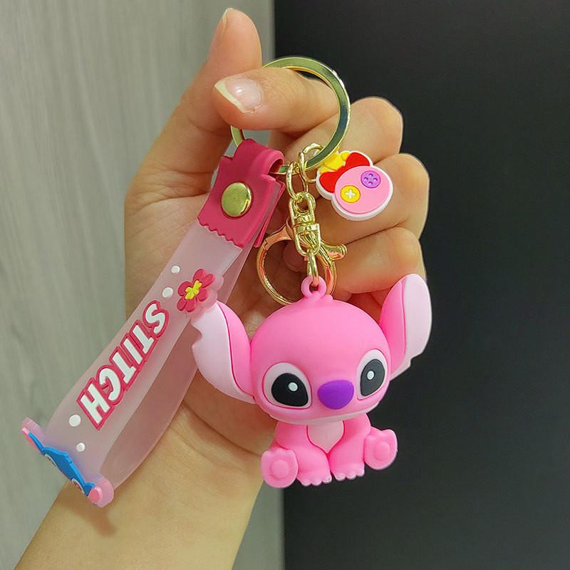 Colorful Silicone Stitch Keychain Accessory Perfect Cute Gift For All Occasions