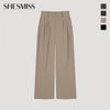  She S miSS  Two Tuck Back Banding Straight pantS SwwSlo31020