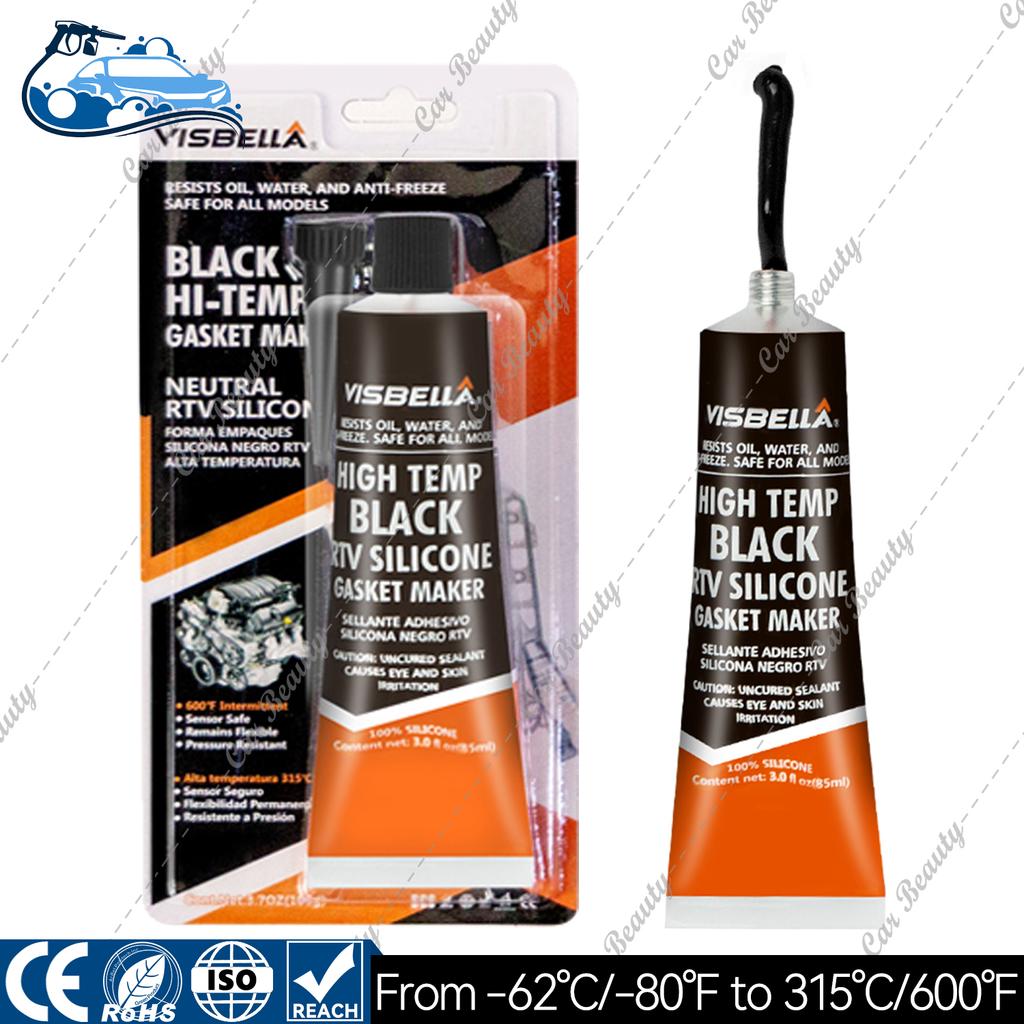 Red Gasket Maker High Temperature Sensor Safe Neutral RTV Silicone Sealant Non-Corrosive for Bonding Internal Combustion Engines