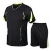 Men's Slim Fit Summer Sportswear Set - Short Sleeve T-Shirt & Casual Basketball Running Outfit
