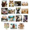 Traditional Style Calendar 2027 Wall Calendar, Decorative Monthly Planner with Metal Twin-Wire Binding for Professional Office Supplies Easy