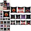 Game Among Us Cushion Cover Throw Pillow Case Home Sofa Decor 45×45cm Square