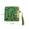 Plate Buddhist Fabric Tassel Floral Packaging Brocade Tips Bag Jewelery Bag Wallet Handbags