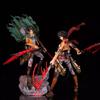 Attack On Titan Gk Figure Levi Ackerman Mikasa Ackerman Battle Damaged Double Head Sculpt Anime Pvc Statue Collectible Model