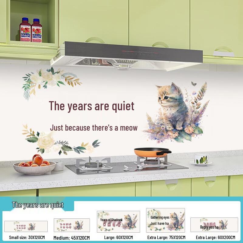 Fumaide Kitchen Anti-Oil Wall Sticker