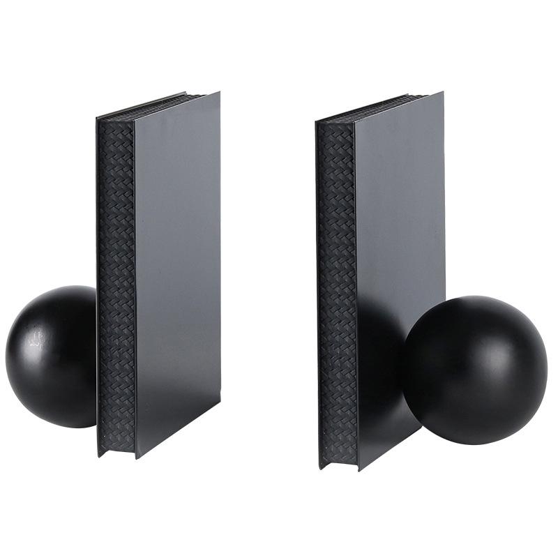 

Металлическая кожаная геометрическая книга опирается на свет роскошный мягкий декор офис продаж отель спальня модель комната гостиная кабинет подставка для книг украшения