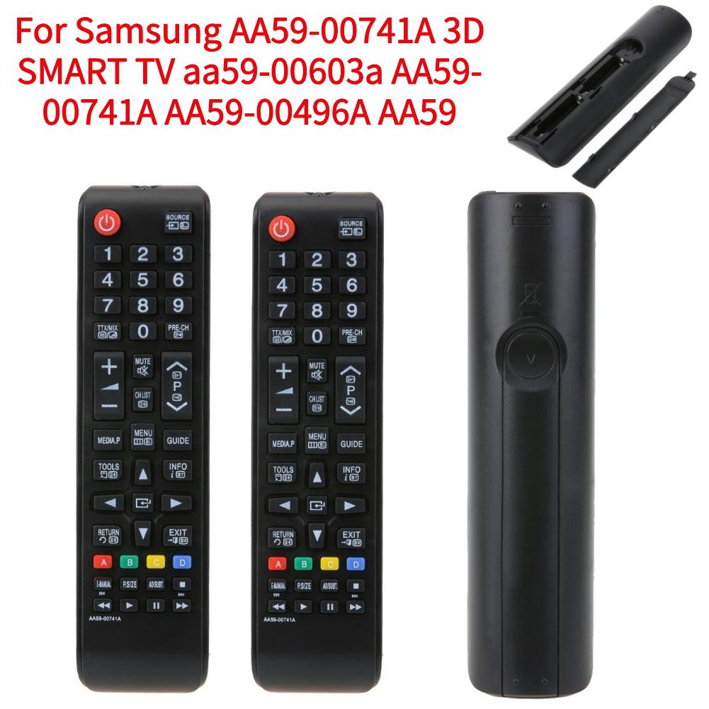 1-2Pcs Universal TV Smart Remote Control Replacement for AA59-00741A 3D SMART TV Aa59-00603a AA59-00741A AA59-00496A AA59